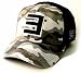 Eminem Camo Print / Black Baseball Cap FlexFit Embroidered Hat
