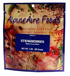 AlpineAire Foods Strawberries, Sliced, Freeze-Dried