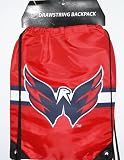 Washington Capitals Red Team Logo Drawstring Backpack
