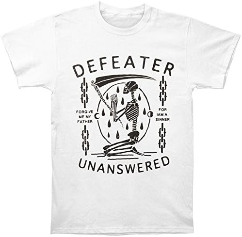 Defeater Men's Unanswered T-shirt Medium White