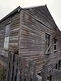IMAGE OF Dilapidated Antique Timber Shed and Fence in a Country Township, Australia Premium Photographic Poster Print by Jason Edwards, 30x40