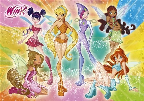 Clementoni 5235438 - Happy Color Winx the six fairies Preisvergleich