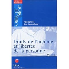 Droits de l'homme et libert�s de la personne. 4�me �dition (ancienne �dition)