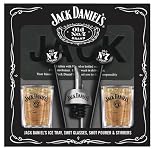 JACK DANIEL'S BAR SET MIT SHOTGLÄSERN - Das original JD-Bar Set, ideal für deine Hausbar oder als Geschenk!
