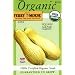 Ferry-Morse Organic Seeds 3129 Squash - Early Prolific Straightneck 4.25 Gram Packet