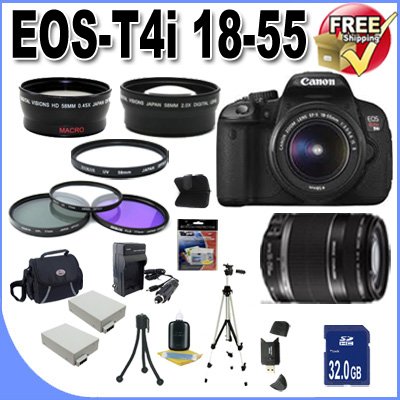 review Canon T4i 18-55mm/55-250mm Kit