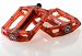 Animal Steve Hamilton Polycarbonate BMX Bike Pedals - Red