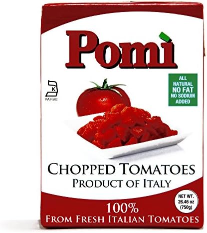Pomi Chopped Tomatoes 26 oz each (2 Items Per Order)