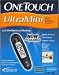 BLACK-Lifescan OneTouch UltraMini Blood Glucose Monitoring System, Kit Includes UltraMini Meter and Batteries, Lancing Device, Ultra Control Solution, 10 UltraSoft Lancets, AST Clear Cap for Testing Forearm or Palm, Mini Carrying Case, Logbook, Owner's Booklet and Quick Start Guide