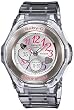 Clear Baby-G Analog Digital Strap