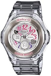 Clear Baby-G Analog Digital Strap
