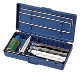 Lansky Natural Arkansas Sharpening System with Natural Arkansas Coase, Medium and Fine Hones