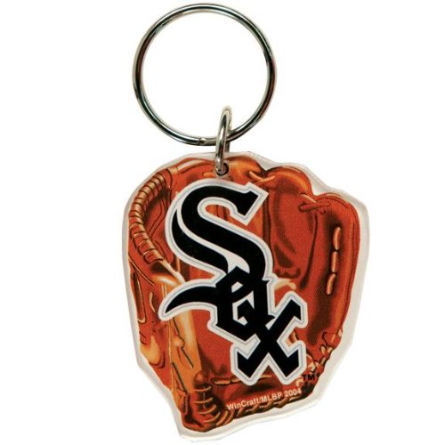 Chicago White Sox - Glove Logo Acrylic Keychain MLB Pro Baseball