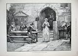Inn Hotel Men 1891 の民謡のこじきの Bethna...