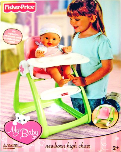 Childrens Toyshop  Toys : Fisher Price My Baby Newborn High Chair
