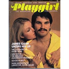 Playgirl Magazine: March 1975 (Paperback) Nude Leatherneck Lance Cpl. David Miller, James Caan