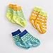 Baby Aspen, Fossil Feet 3 Pair of Dinosaur Socks Gift Set, 0-6 Months