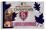 MLB St. Louis Cardinals 2011 World Series Champions Banner Flag