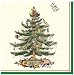 CR Gibson Spode Christmas Tree Paper Luncheon Napkins (Pack of 6)