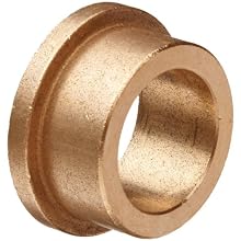 Bunting Bearings ECOF162212 1" Bore x 1 3/8" OD x 3/4" Length 1 5/8" Flange OD x 3/16" Flange Thickness Powdered Metal SAE 841 ECO Oiled Flange Bearing