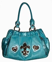 Kathy Van Zeeland Purse Handbag Ocean It's a Cinch E/w Shopper