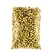 Pony Beads, Metallic Bright Gold, 6 x 9mm, 1000pc Pkg