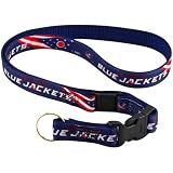 NHL Columbus Blue Jackets Navy Blue Lanyard