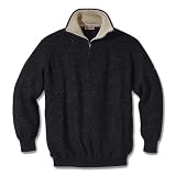Jeantex Perpignan Mens Sailing Jumper, Black, 46/48