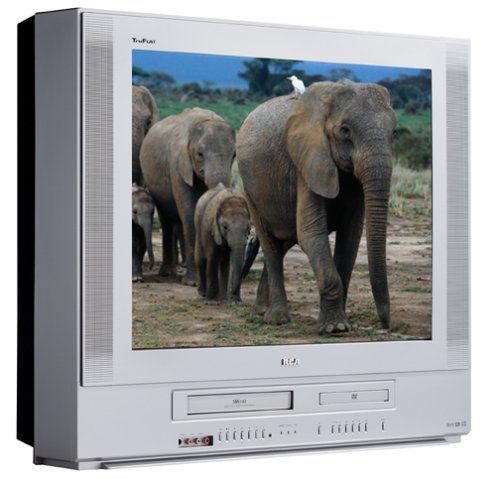 RCA 27F500TDV 27-Inch TruFlat TV/DVD/VCR Combo