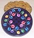 Gourmet Food : Scott's Cakes 2 1/2 lb. Oatmeal Raisin Cookies in a Christmas Lights Tin