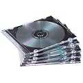 Fellowes 50-pk. Clear Slim Jewel Cases