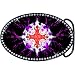 Austrian Crystal Grand Red Gothic Cross Belt Buckle