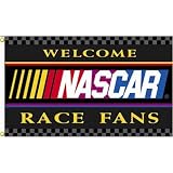 Welcome NASCAR Fans NASCAR 3' x 5' Single Sided Banner Flag