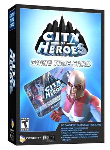 City of Heroes 60 Day Subscription Card