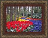 12x16 / 12 x 16 Picture Frame Antique Silver w/ Red .. 2.5'' wide