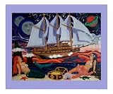 Sailor's Delight Fantasy Giclee Poster Print by J.L. Colton, 24x20