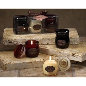 Club Pack of 18 Coffee Scented Miniature Glass Jar Candles by CC Home Furnishings