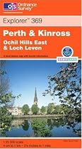 Perth and Kinross: Ochil Hills East and Loch Leven (Explorer)