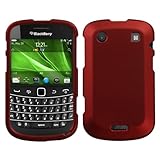 Blackberry Bold 9930/9930 Rubberized Hard Case Cover - Red