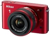 NIKON 1 J1 rouge + NIKKOR 10-30 mm