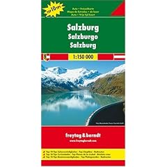 Freytag Berndt Autokarten, Salzburg - Ma�stab 1:150 000