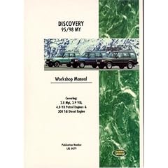 Land Rover Discovery 95/98: My Workshop Manual (Workshop Manual Land Rover)