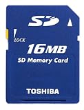 Toshiba SD-M1603T 16MB SD card for e300,400,700 and 800 series