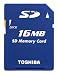 Toshiba SD-M1603T 16MB SD card for e300,400,700 and 800 series