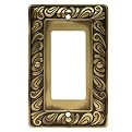 Paisley Single GFCI/Rocker Wall Plate- Set of 2