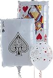 Playing Card Mylar Balloon 30 in. Each