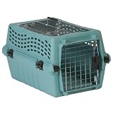 Petmate Double Door Deluxe Pet Kennel, Small, Crystal Blue