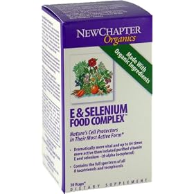 New Chapter - E & Selenium Food Complex, 30 veggie caps