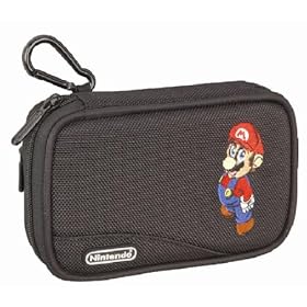4Gamers Officially Licensed Mario Black Carry Case for DS Lite (Nintendo DS)