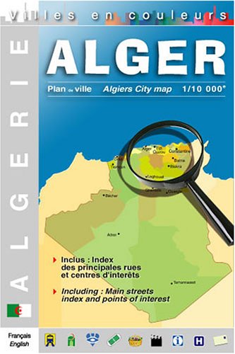 City Travel Guides Discounted  Books : Algiers City Map